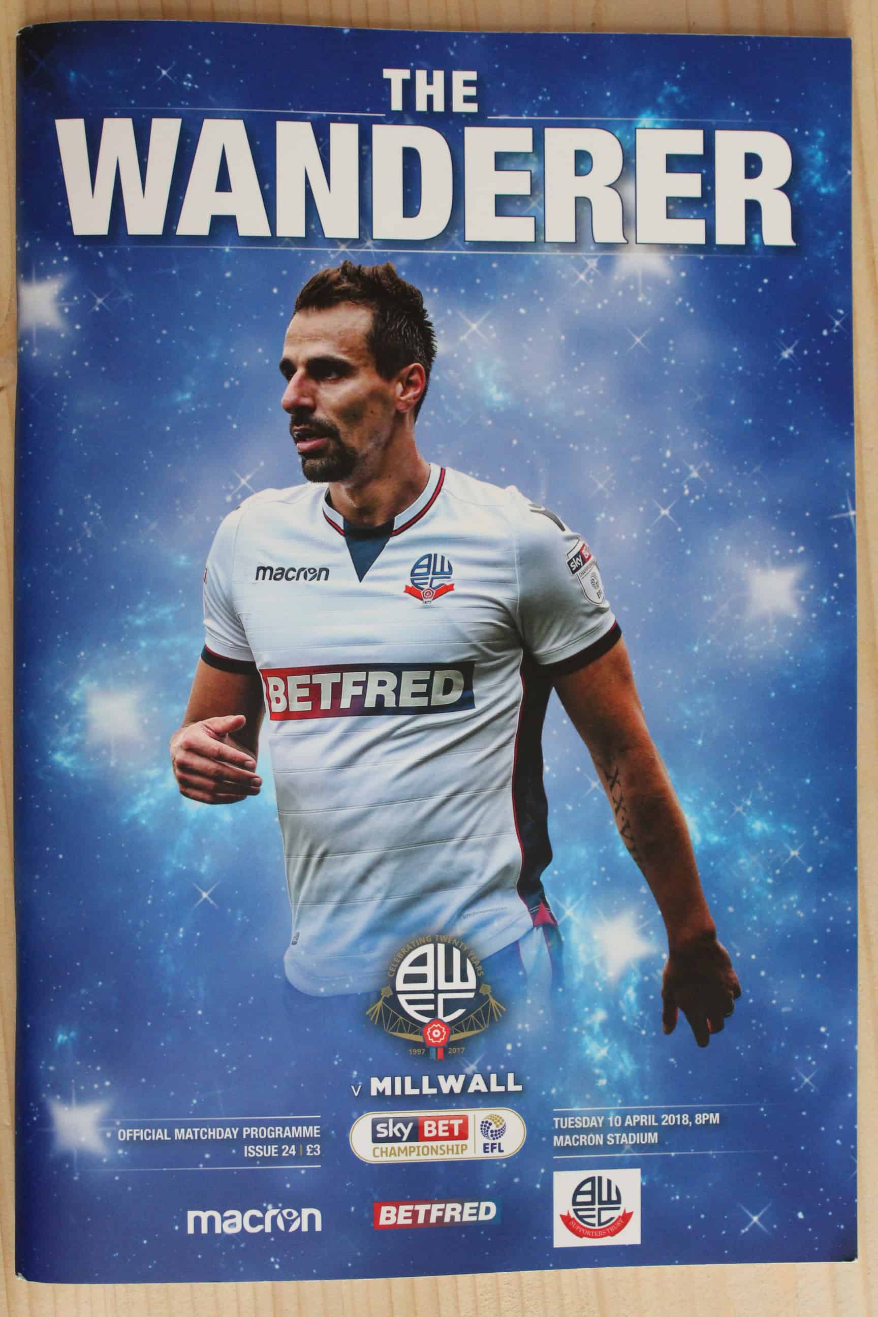 Bolton Wanderers FC v Millwall FC